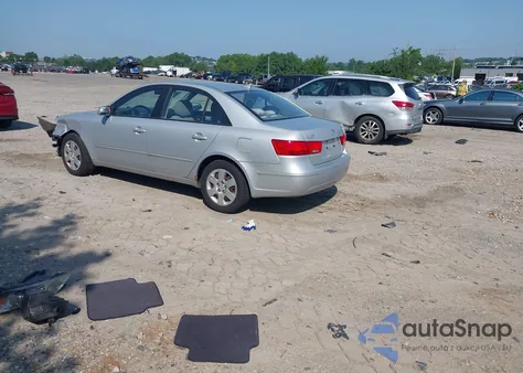 2010 Hyundai Sonata Gls z USA, uszkodzony, nr VIN 5NPET4AC8AH615011